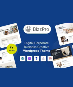 Bizzpro  -  Digital Corporate Business Creative WordPress Theme Multipurpose