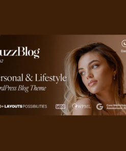 Buzz  -  Personal & Lifestyle WordPress Blog Theme with Dark Mode