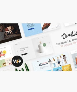 Craftis  -  Handmade, Handcraft & Artisan WordPress Theme + WCFM