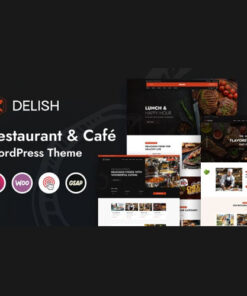 Delish  -  Restaurant & Cafe WordPress Theme