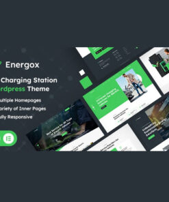 Energox | EV Charging Station WordPress Theme