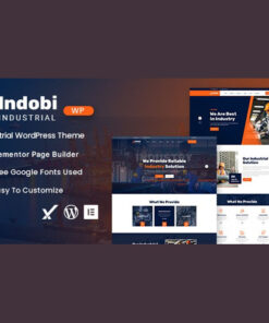 Indobi  -  Industrial WordPress Theme