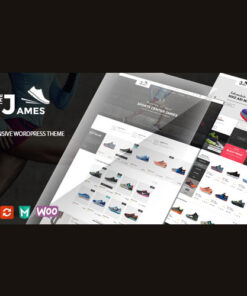 James  -  Responsive WooCommerce Shoes Theme