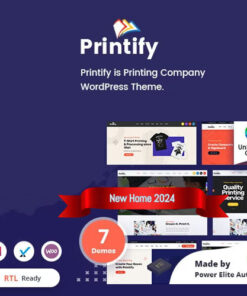 Printify  -  Printing Company WordPress Theme + RTL