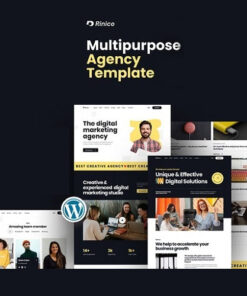 Rinico  -  Multipurpose Agency WordPress Theme