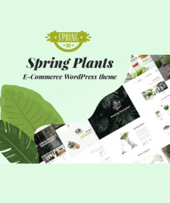 Spring Plants  -  Gardening & Houseplants WordPress Theme