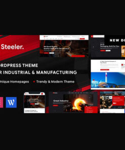 Steeler  -  Industrial & Manufacturing WordPress Theme