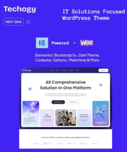 Techogy  -  IT Solutions & Services WordPress Theme