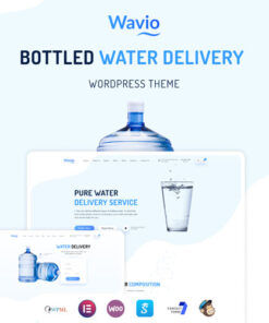 Wavio  -  Water Delivery & Aqua Filters WordPress Theme