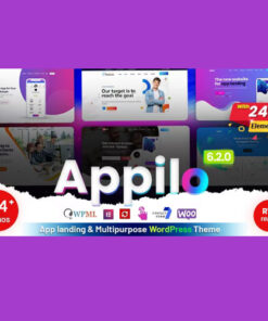 Appilo – App Landing Page WordPress Theme