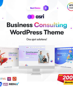 Asri – Multi-Purpose Elementor WordPress Theme