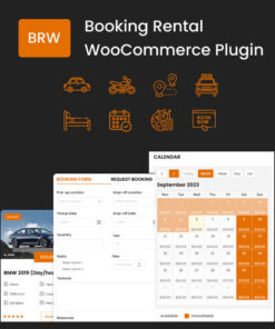 BRW – Booking Rental Plugin WooCommerce