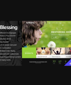 Blessing | Responsive WordPress Theme for Church Websites