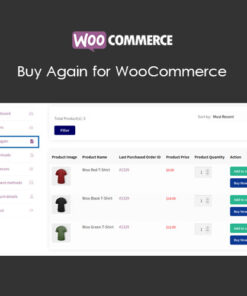 Buy Again for WooCommerce