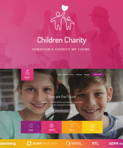 Children Charity – Nonprofit & NGO WordPress Theme