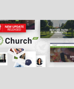 ChurchWP – A Contemporary WordPress Theme for Churches