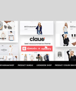 Claue – Clean, Minimal Elementor WooCommerce Theme