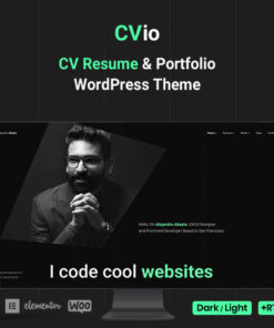 Cvio – Personal Portfolio WordPress Theme