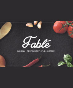 Restaurant Bakery Cafe Pub WordPress Theme – Fable