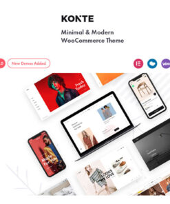 Konte – Minimal & Modern WooCommerce WordPress Theme