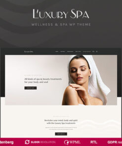 Luxury Spa – Wellness and Beauty WordPress Theme