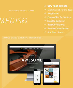 Mediso – Corporate / One-Page / Blogging WordPress