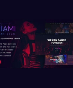 Miami | Night Club WordPress Theme