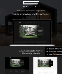 Mrittik – Architecture Interior Design Theme