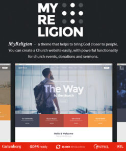 My Religion – Church & Charity WordPress Theme