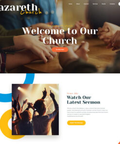 Nazareth | Church & Religion WordPress Theme