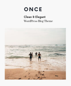 Once – Clean & Elegant WordPress Blog Theme