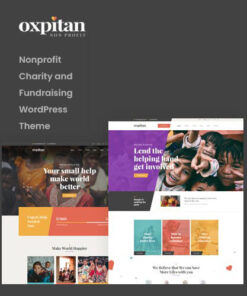 Oxpitan – Nonprofit Charity WordPress Theme