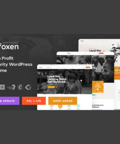 Pifoxen – Nonprofit Charity WordPress Theme