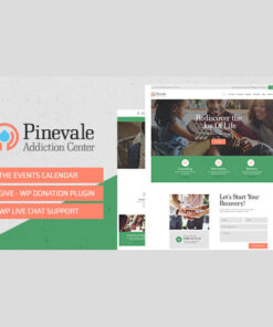 Pinevale | Addiction Recovery and Rehabilitation Center WordPress Theme