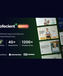 Profecient – Multipurpose Elementor Business & WooCommerce WordPress Theme