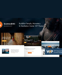 Samadhi | Oriental Buddhist Temple WordPress Theme