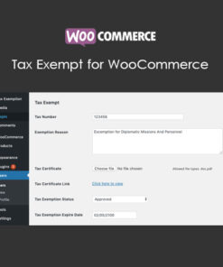 Tax Exempt for WooCommerce