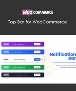 Top Bar for WooCommerce