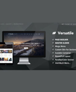 Versatile – Responsive Multi-Purpose WordPress