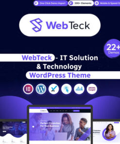 Webteck – IT Solution and AI Technology WordPress Theme